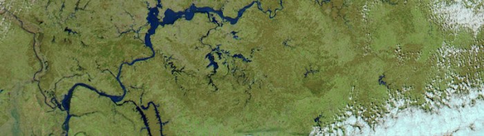 Flooding along Ohio River, March 2015